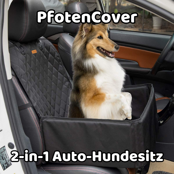 -40% PfotenCover - 2-in-1 Auto-Hundesitz