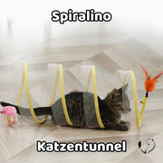 -40% Spiralino - Katzentunnel